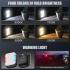 Jmary FM-328R Portable Video Fill Light Adjustable Color Temperature Outdoor Camping LED Light with Built-in Battery up to 2 Hour